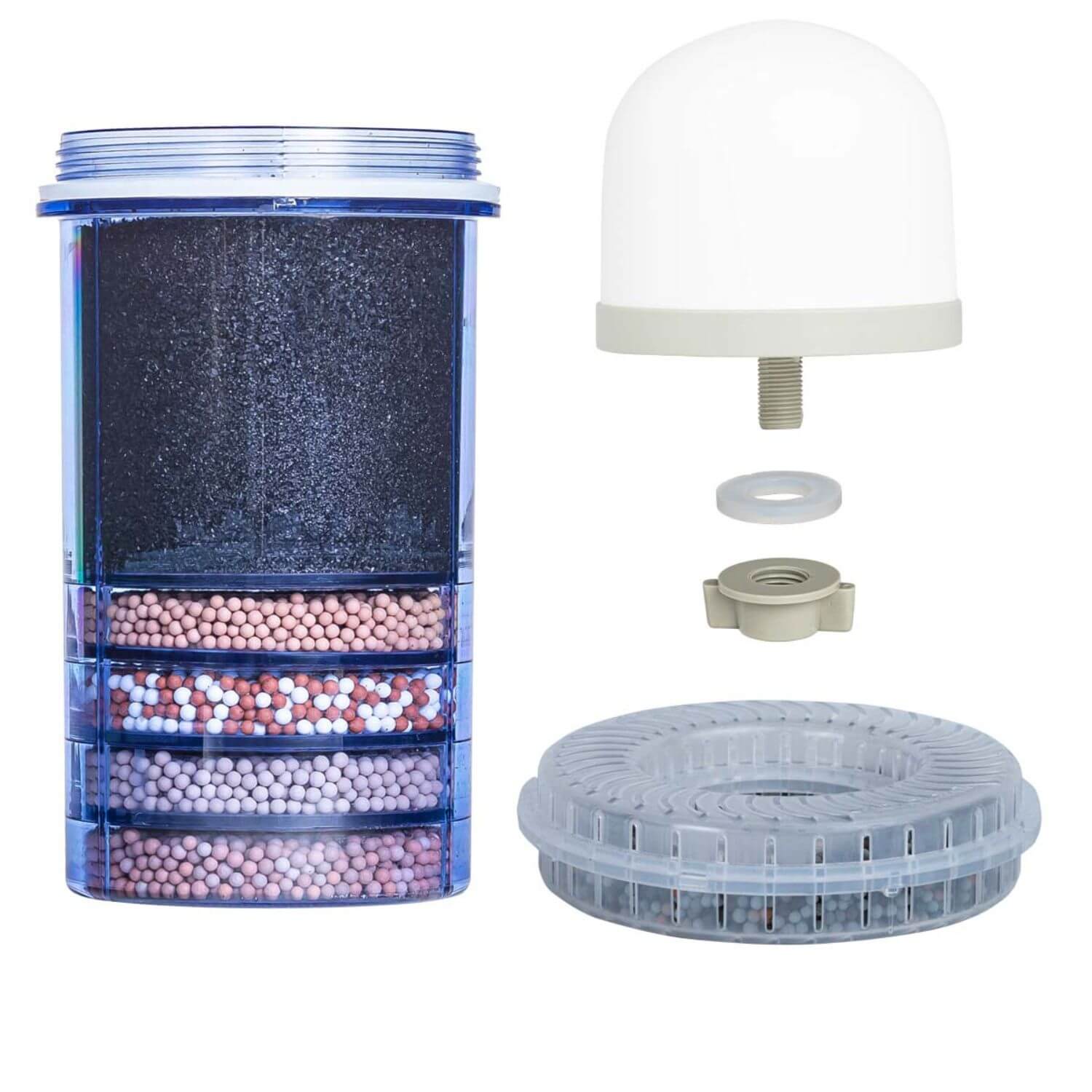 Jaarset filters Aqualine 12 - alkalisch