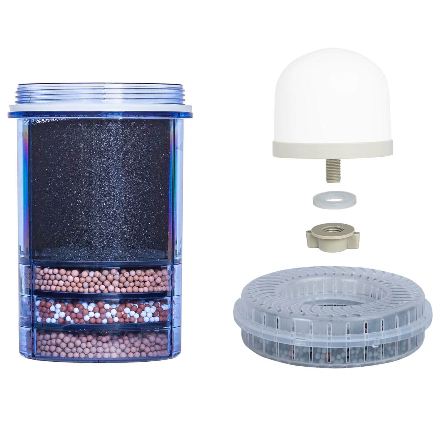 Jaarset filters Aqualine 5 - alkalisch